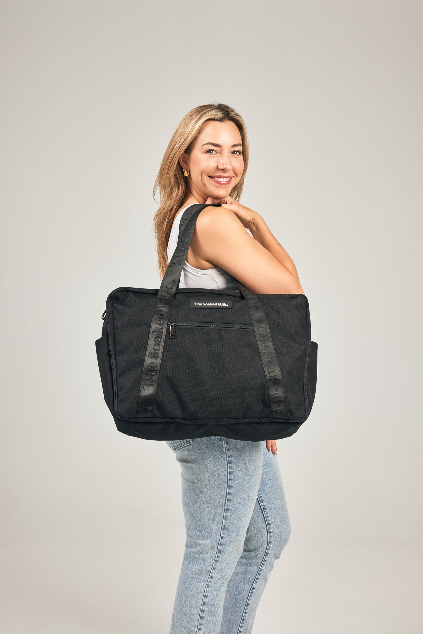 The Soaked Tote - Black