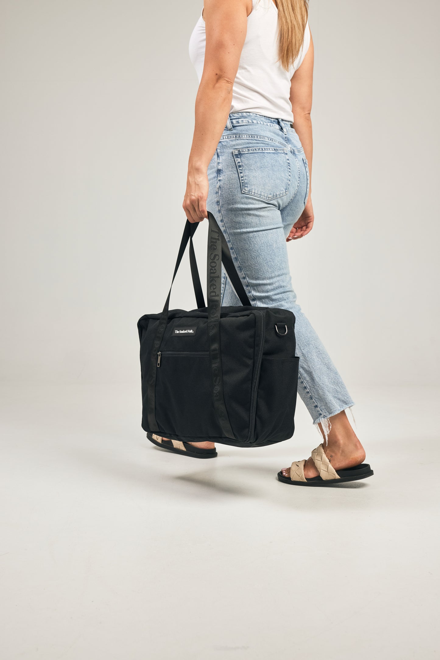 The Soaked Tote - Black