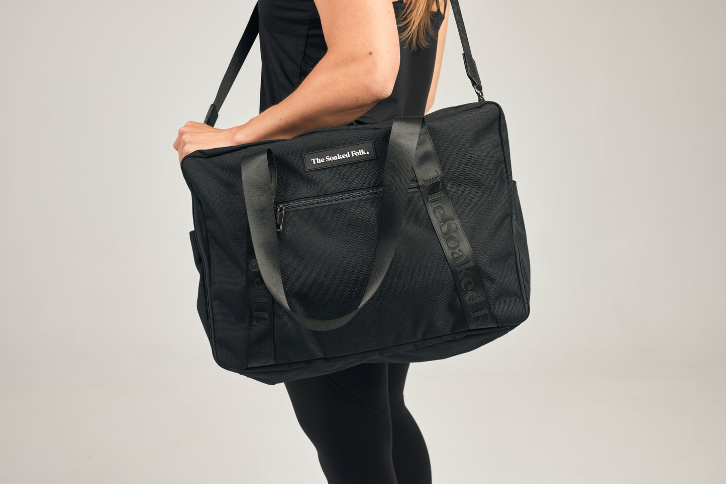 The Soaked Tote - Black